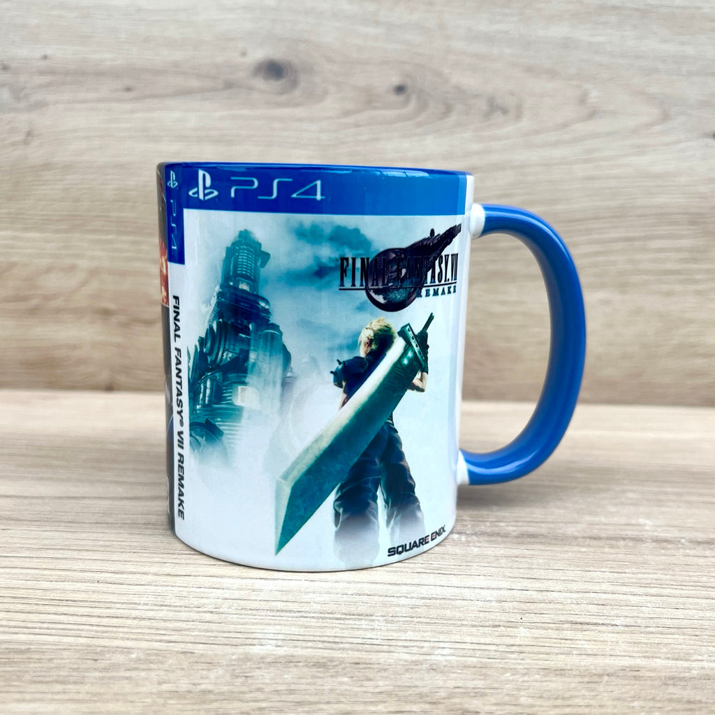 Final Fantasy VII Remake PS4 - taza frontal