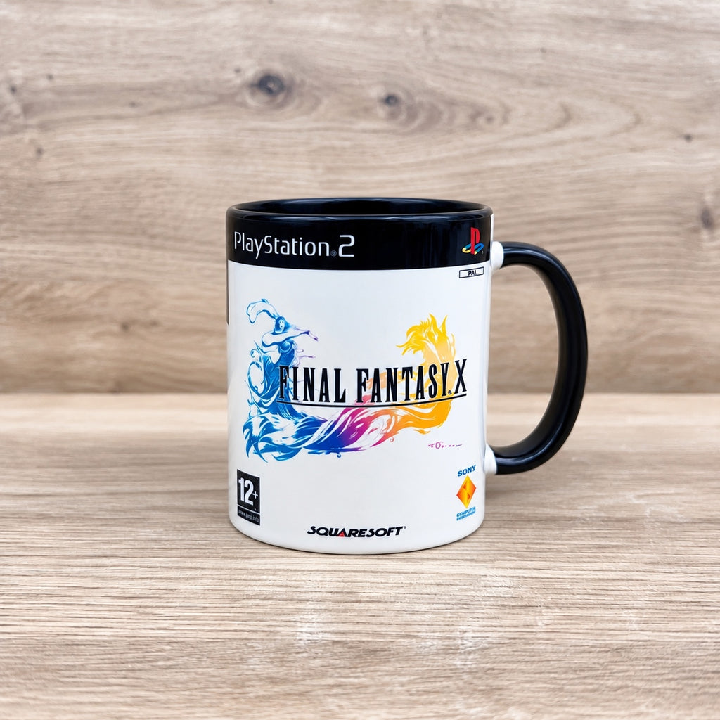 Final Fantasy X PS2 - taza frontal