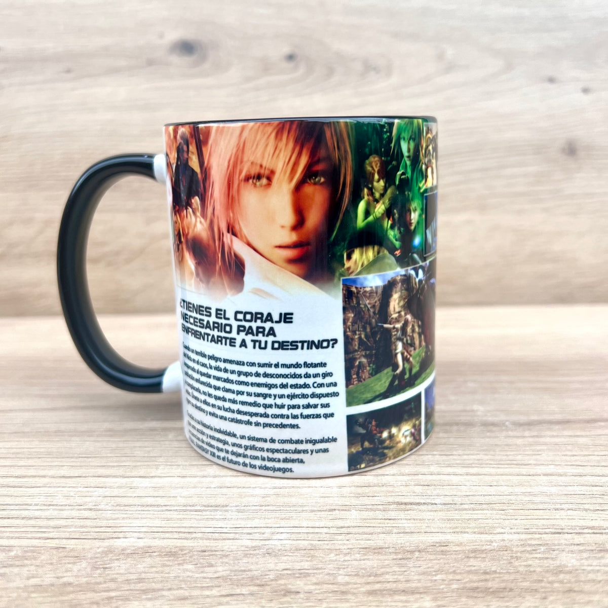 Final Fantasy XIII PS3 - taza trasera