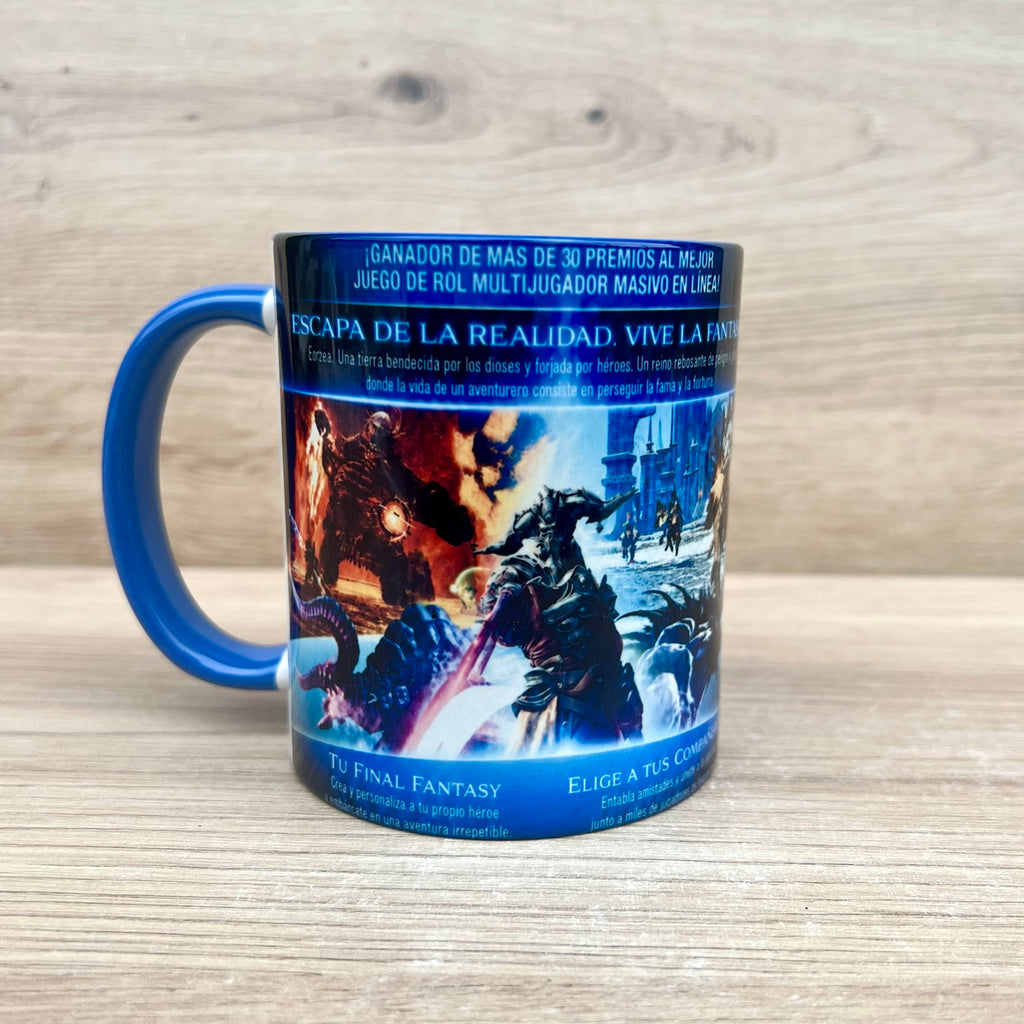 Final Fantasy XIV A Realm Reborn PS4 - taza trasera