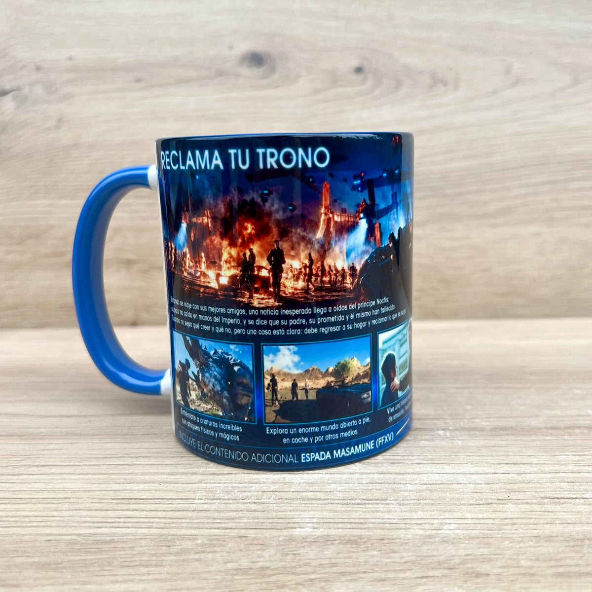 Final Fantasy XV PS4 - taza trasera