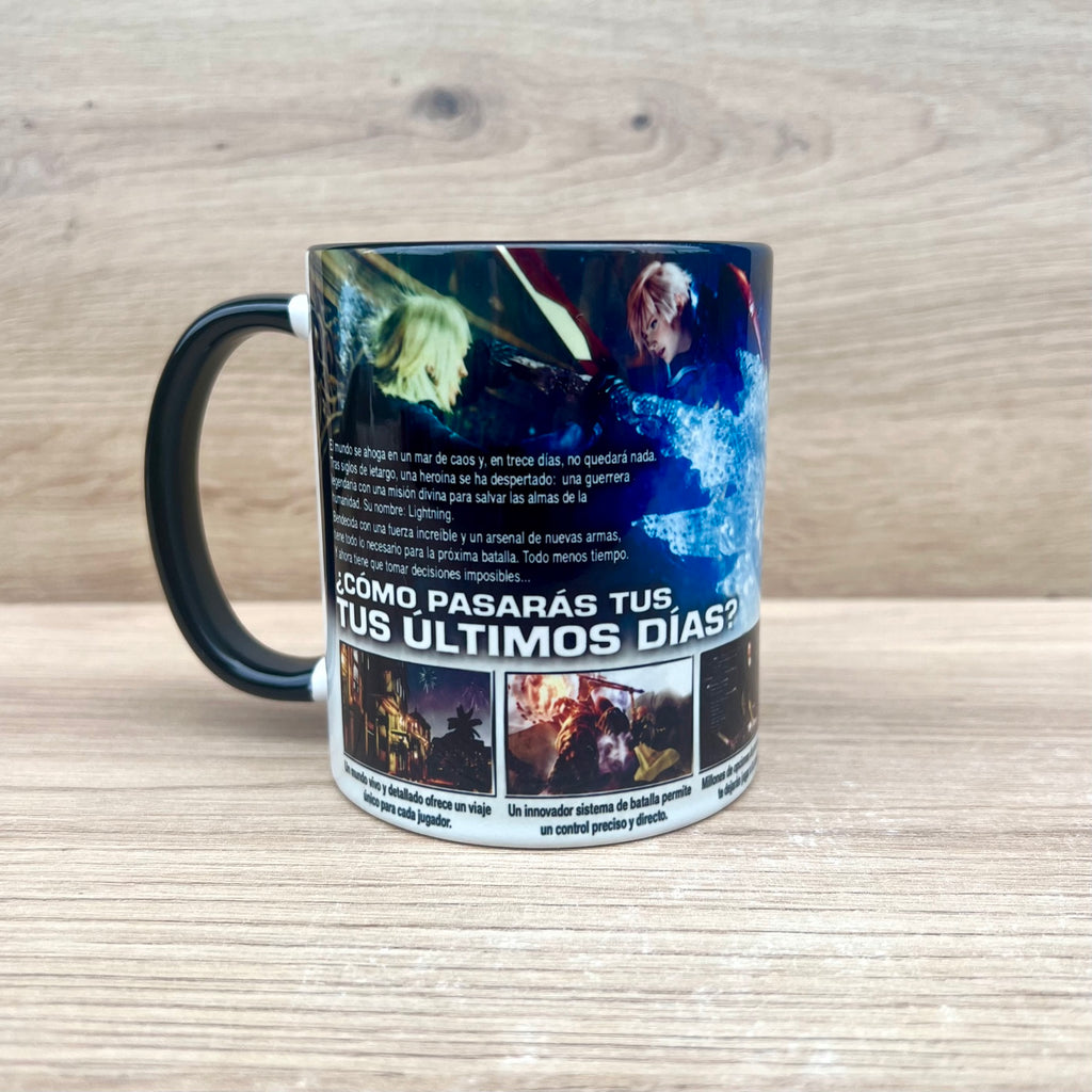 Lightning Returns Final Fantasy XIII PS3 - taza trasera