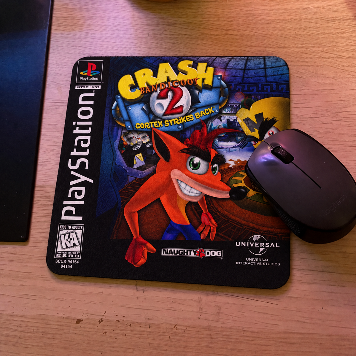 Mousepad Crash Bandicoot 2 20x20 cm