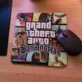 Mousepad Grand Theft Auto San Andreas 20x20 cm