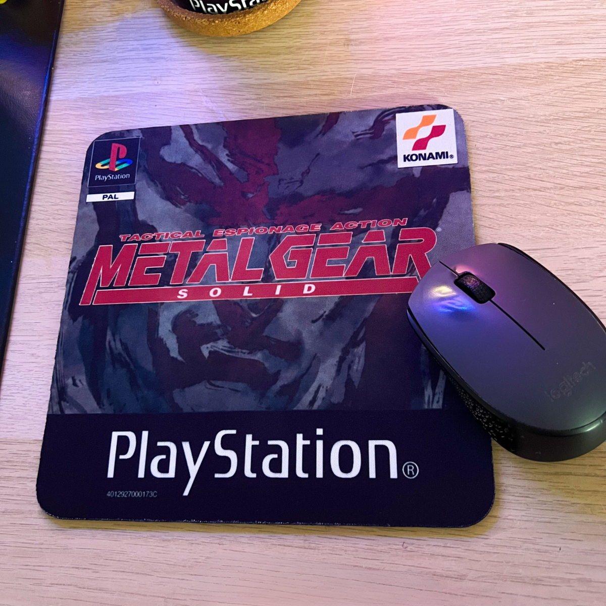 Mousepad Metal Gear Solid 20 × 20 cm