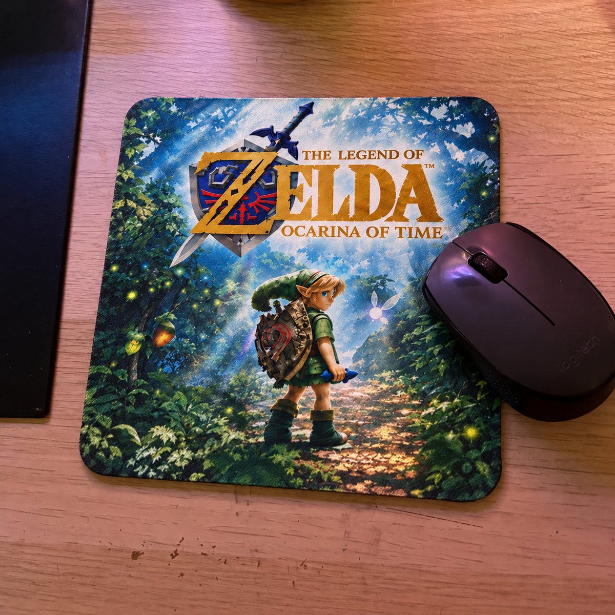 Mousepad Zelda Ocarina of Time 20x20 cm