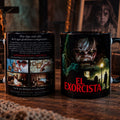 Taza El Exorcista: vista frontal y trasera juntas