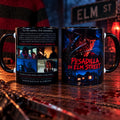 Taza Pesadilla en Elm Street, vista de ambas caras