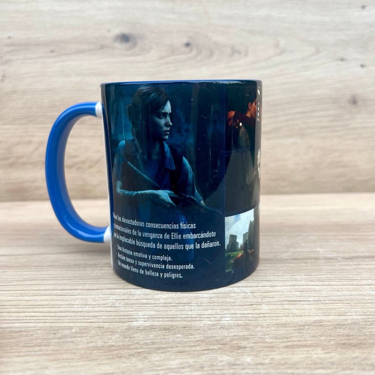 Taza The Last of Us Part II para PS4, vista trasera