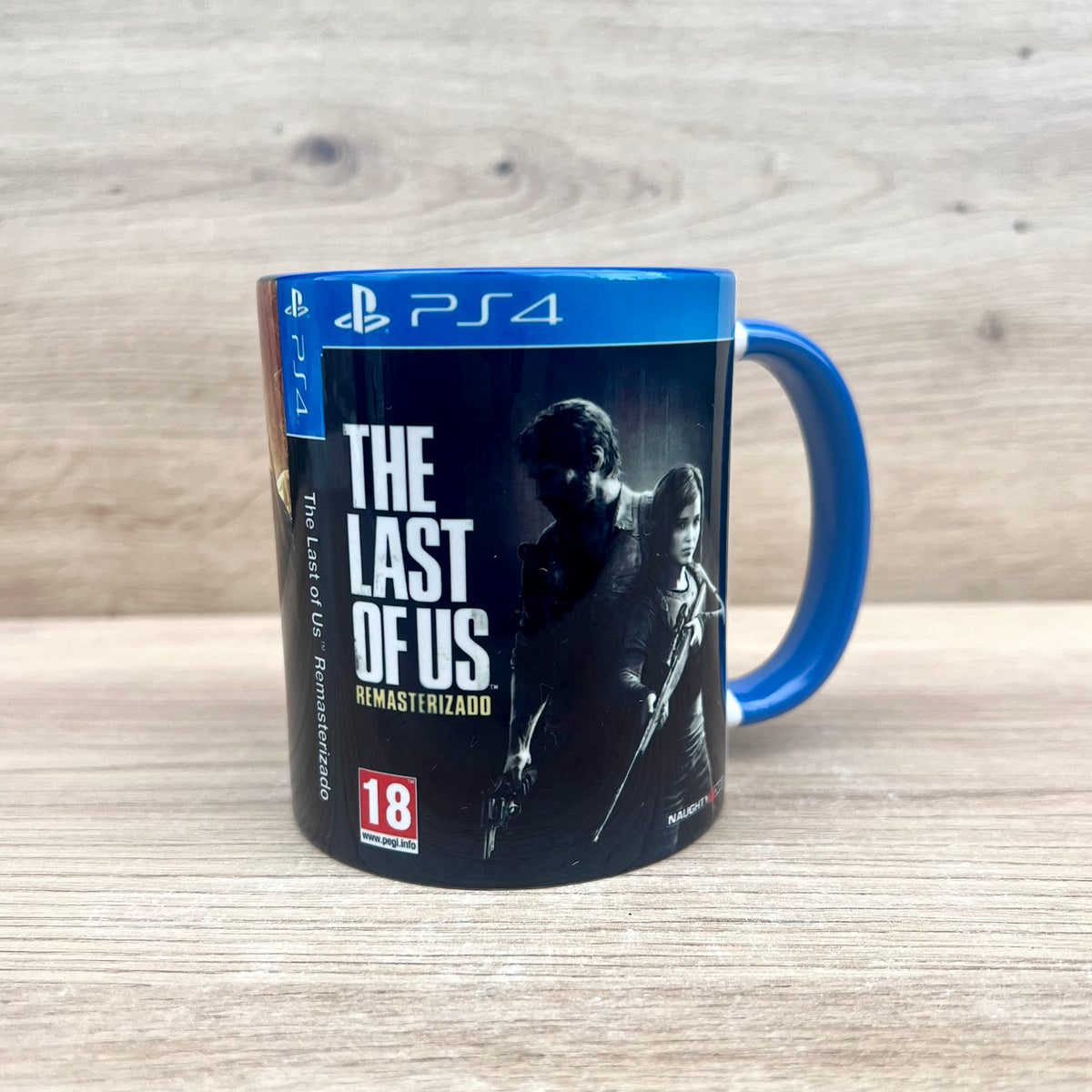 Taza The Last of Us Remasterizado para PS4, vista frontal