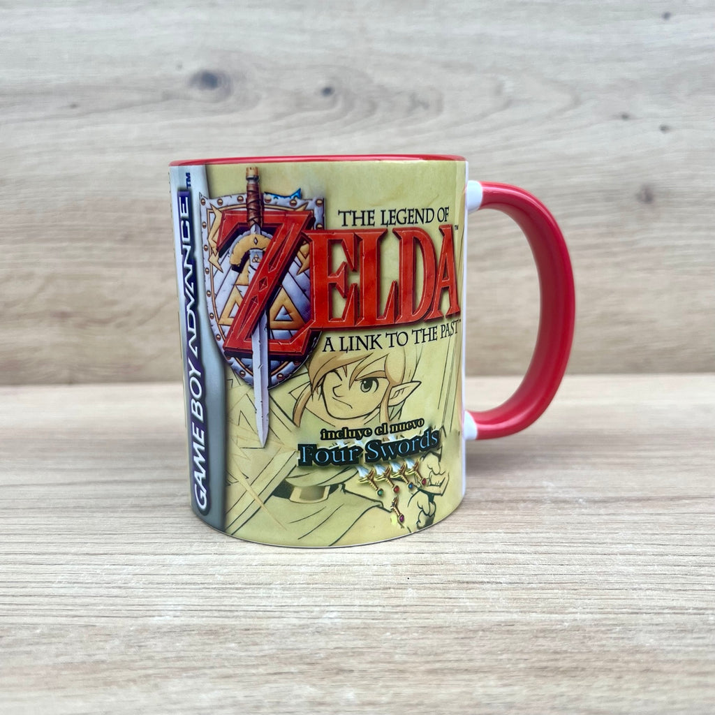 Taza The Legend of Zelda: A Link to the Past & Four Swords para Game Boy Advance, vista frontal