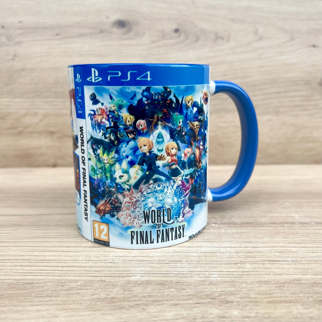 World of Final Fantasy PS4 - taza frontal