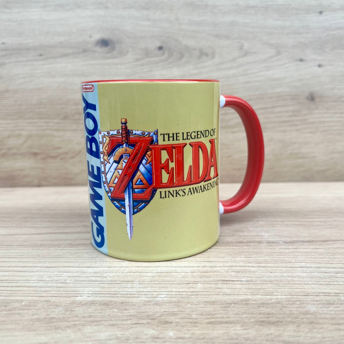 Taza The Legend of Zelda Link’s Awakening Game Boy · frontal